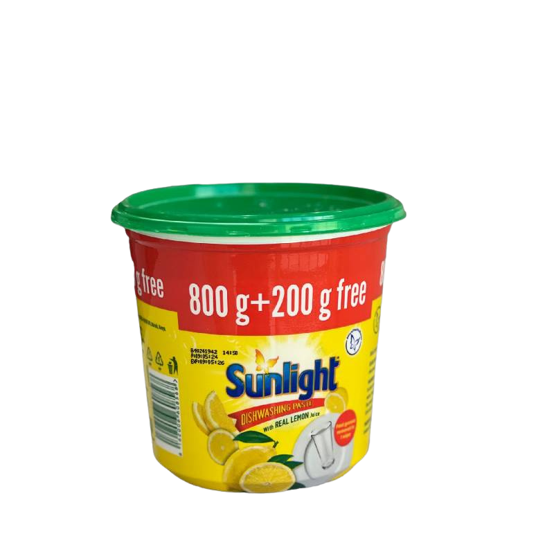 Sunlight Dishwashing Paste, Removes Stains 1kg 68921007