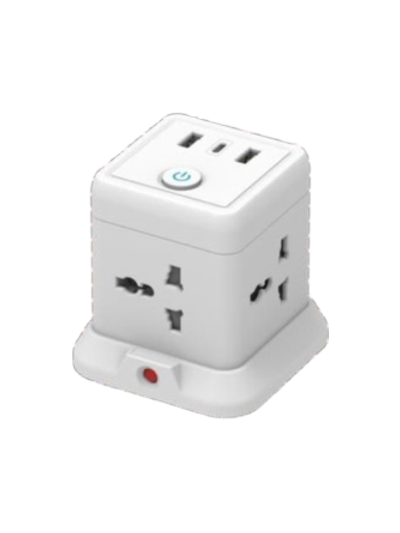 Kodtec Extension Socket 4-Way 3USB Ports KT1535UET