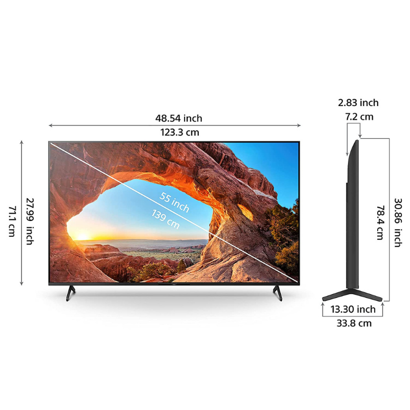 Sony 55" Ultra HD 4K Smart LED Google TV KD-55X85J - Image 2