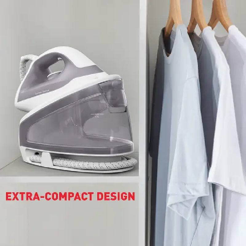 Tefal Express Optimal Steam Generator Iron 2200W with 1.2L Tank 1.6m Power Cord Ceramic Soleplate SV4111G0 - Image 11