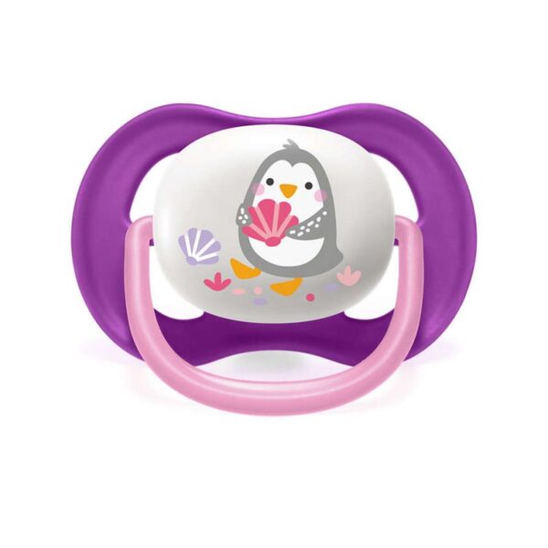 Philips Avent Soother Ultra Air Animals for Girl 6-18m 2's 080/08 - Image 4