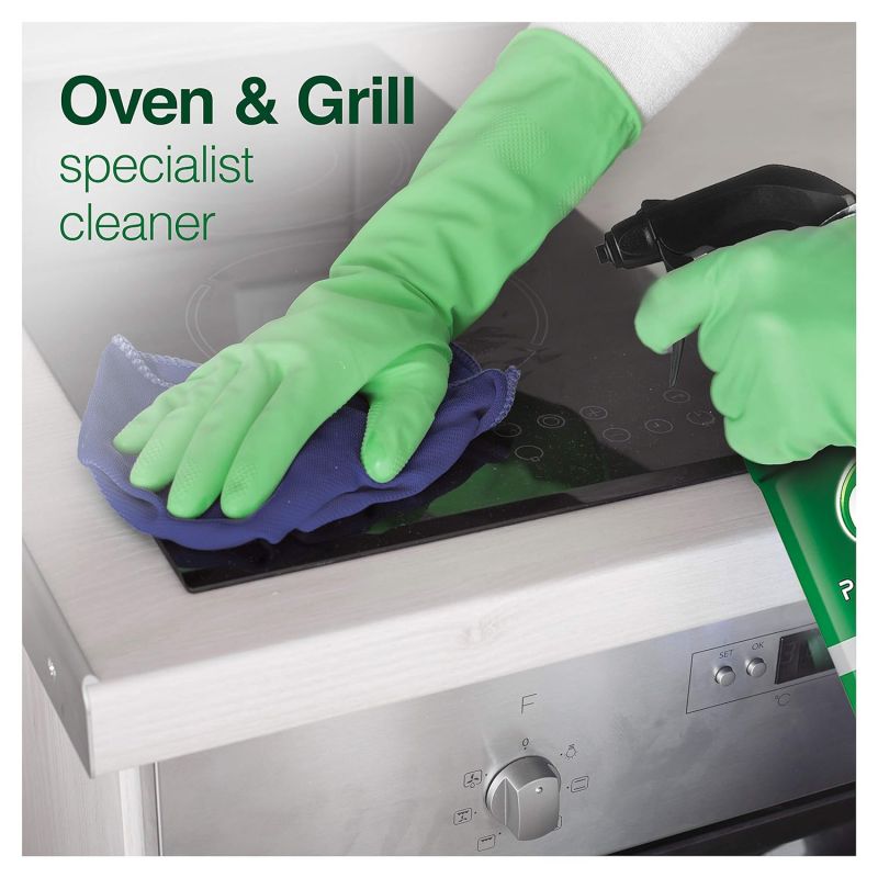 Cif Perfect Finish Oven & Grill Cleaner Spray, 100% Tough Grease Removal, Suitable for Chimney, Gas Stove 435ml CIFSOG - Image 5