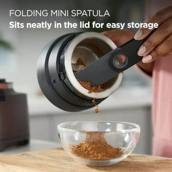 Kenwood Chopper and Grinder 2 in 1 500ml Plastic Bowl 800w Chp80.000si Powerful Metal Grinder and Electric Chopper with Eversharp Quadblades, Dripper Pro, Spatula for Wet Chopping & Dry Grinding - Image 10