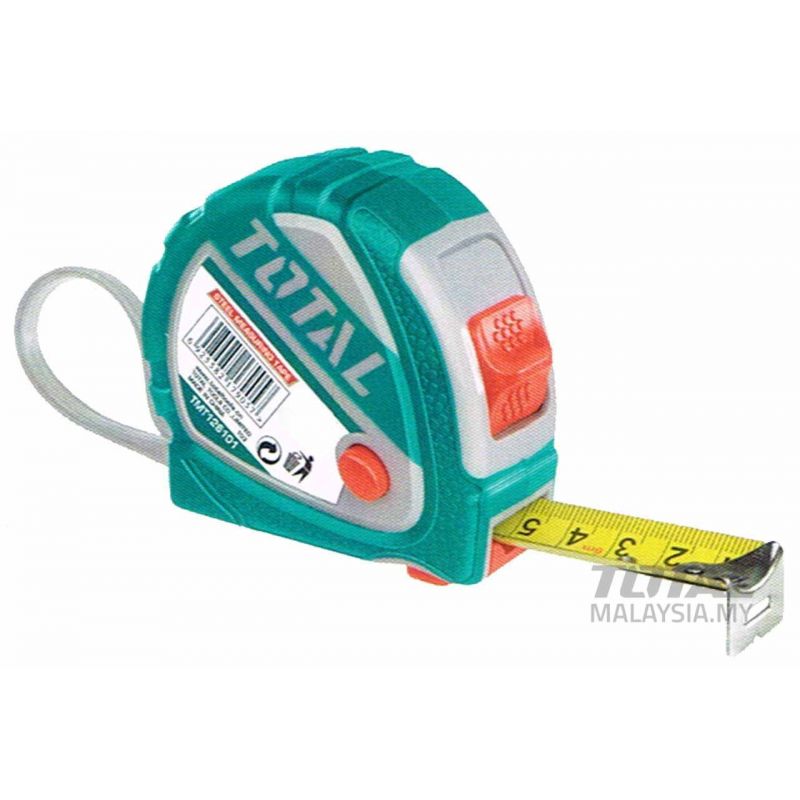 Total Steel Measuring Tape 8m x 25mm TMT126081 - Image 2
