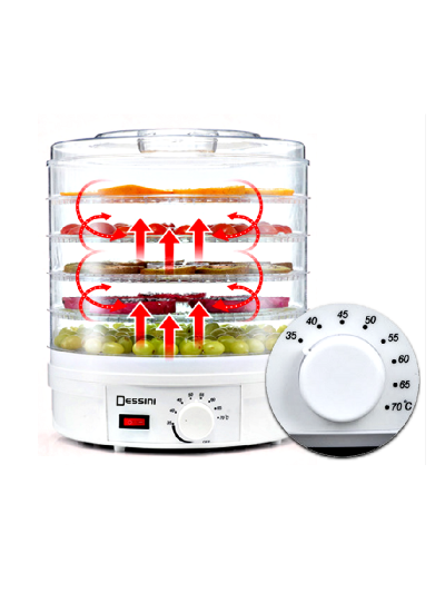 Dessini Food Dehydrator 5 Layer Tray 350W