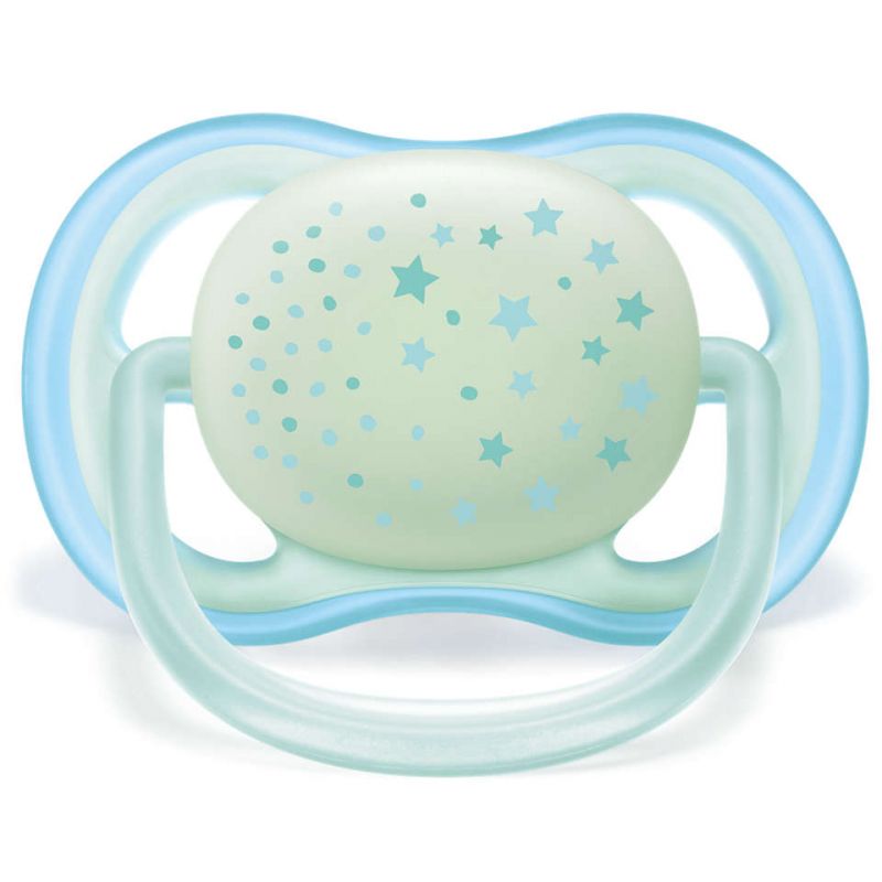 Philips Avent Soother Ultra Air Night Time 0-6m 2's 376/10 - Image 3