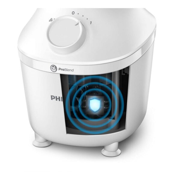 Philips Blender 450W 1L Jar, 2 Mills HR2041/30 - Image 3