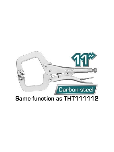 Total C-Clamp Locking Plier 11” THT111113