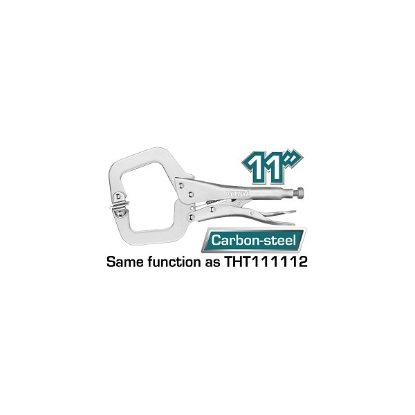 Total C-Clamp Locking Plier 11” THT111113