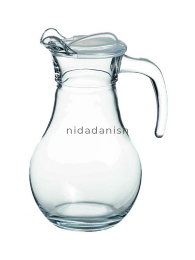 Pasabahce Jug Bistro with Poly Lid 1800ml 43934