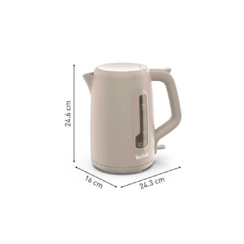 Tefal Morning Cordless Kettle 1.7L 2400W with Removable Washable Filter 360° Rotational Base One-Cup Indicator White KO2M0B27 - Image 2