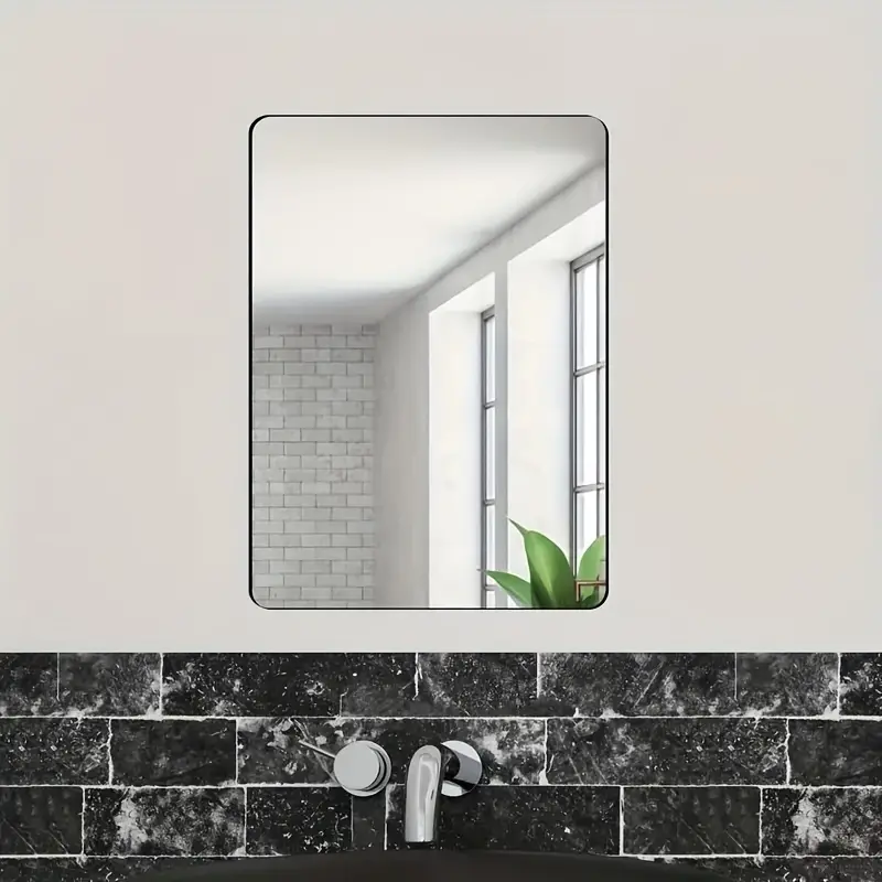 Generic High Quality Non-Glass Shatterproof, Anti Scratch, Easy to Install, Unbreakable, Safe for Kids, Frameless Acrylic Plexiglass Sheet Mirror (Wall Decor) for Bedroom, Bathroom & Living Room - Image 15