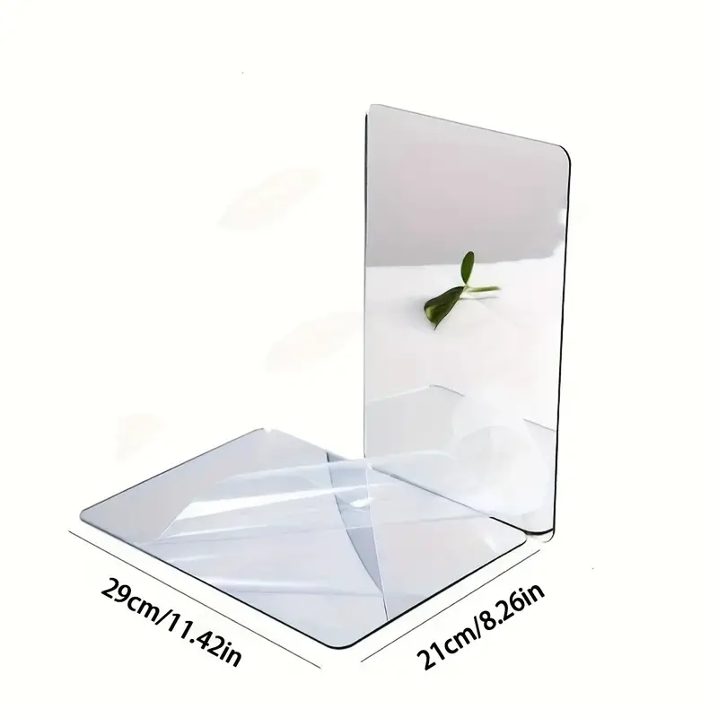 Generic High Quality Non-Glass Shatterproof, Anti Scratch, Easy to Install, Unbreakable, Safe for Kids, Frameless Acrylic Plexiglass Sheet Mirror (Wall Decor) for Bedroom, Bathroom & Living Room - Image 4