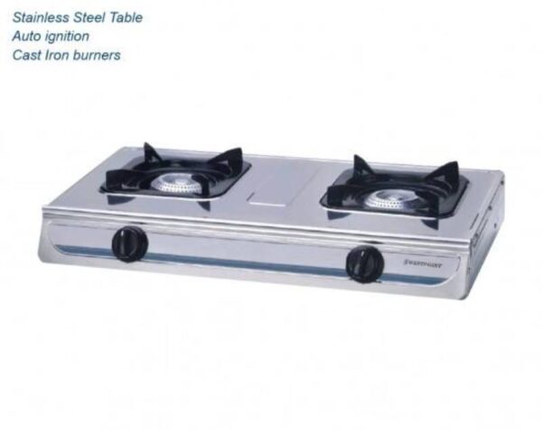 Westpoint 2 Burner Gas Stove WTJ-2411 - Image 2