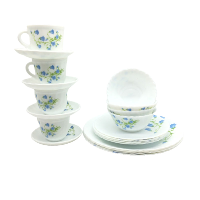 La Opala Dinner Set Blue Bells Classique 20 Pieces LB020 - Image 2