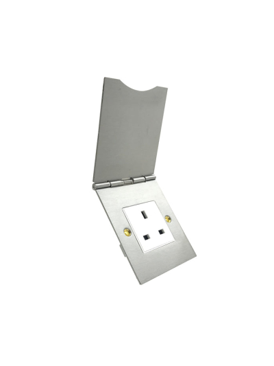 Tronic Floor Switch Socket 13A Single