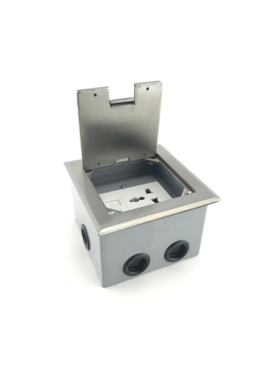 Tronic Floor Socket 1G Universal + RJ45 Data