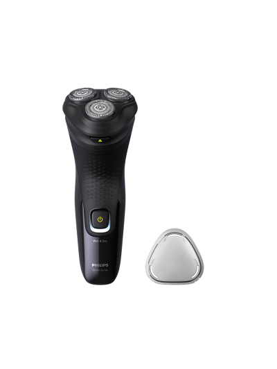 Philips Wet & Dry Electric Shaver 3000X Series with ComfortCut Blades, 3D Floating Heads, Anti-Corrosion Shaving System X3021