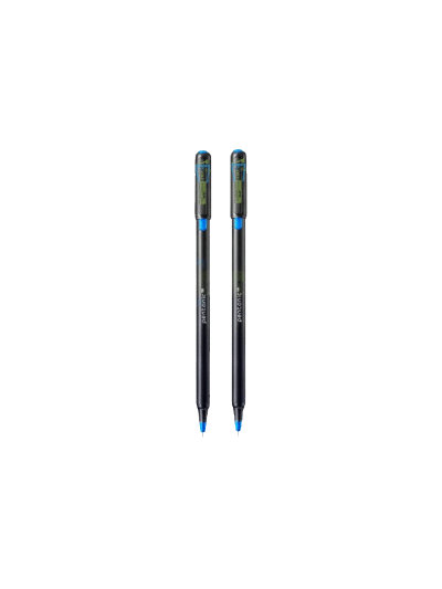 Pentonic Ballpen Smart and Elegant Pentonic, Super Long Lasting Ink, Nickel Silver Tip, Smooth and Smart Grip for Supreme Comfort Blue, Black and Red 10pcs