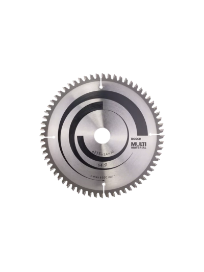 Bosch Multi Material Circular Saw Blade 235 x 30 x 25mm 64T 2608640514