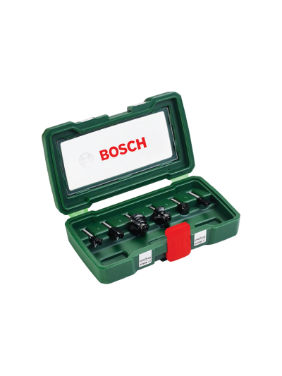Bosch Routing Drill Bits Promoline 6mm 6pcs Set 2607019464