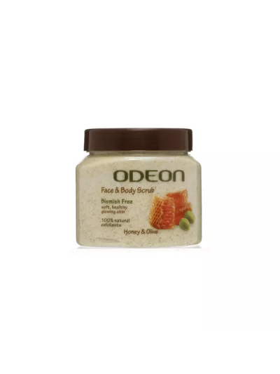 Odeon Face & Body Scrub Rejuvenating, Natural Detox, Whitening, Extra Nourishment, Refreshing, Natural Nourishment, Blemish Free 500ml