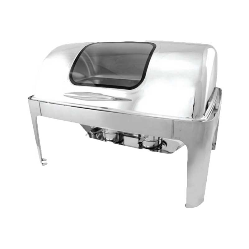 Generic Chaffing Dish With Glass Window Double CF2028 - Image 2
