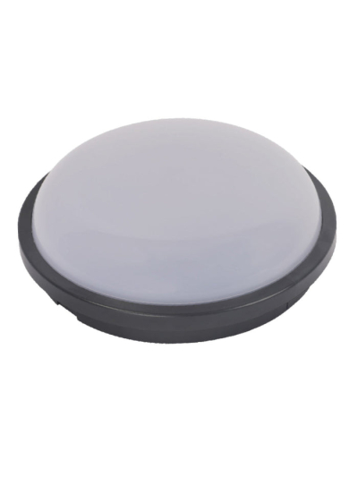 Tronic Round Black LED Bulkhead 15 Watts