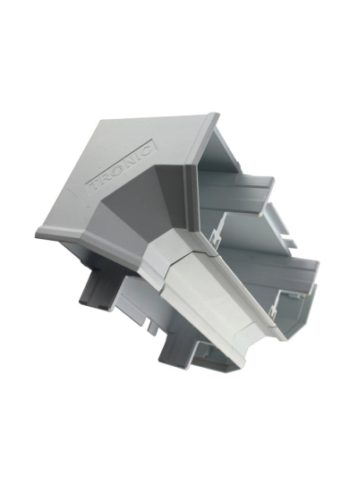 Tronic Compartment Trunking Internal Bend PVC 170mmx50mm