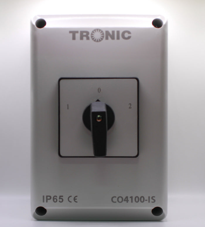 Tronic Manual Changeover Switch 100A