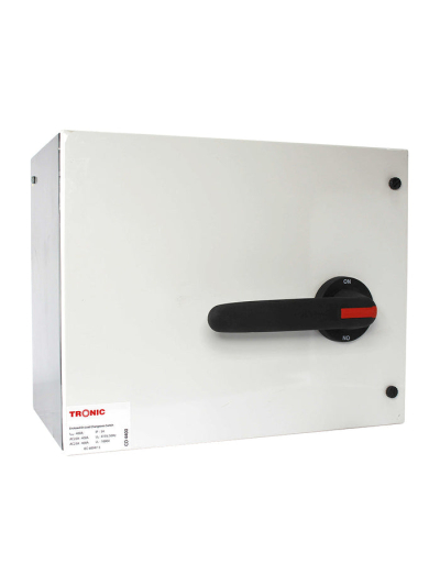 Tronic Onload Enclosed Manual Change Over 400A