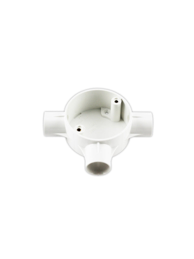 Tronic Junction Circular Box 3 Way