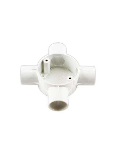 Tronic Junction Circular Box 4 Way