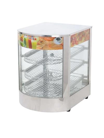 Commercial Food Warmer Counter Top Display 0.75KW HW-1P