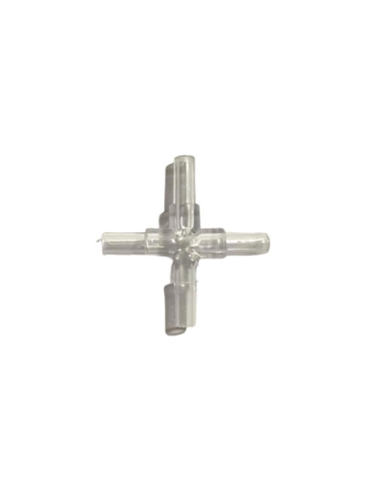 PV Air Pipe Connector Plus shape T-X1