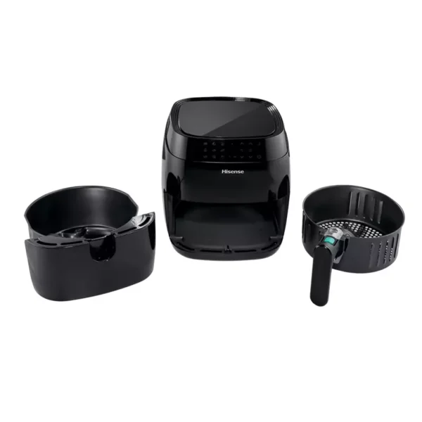 Hisense Digital Air Fryer 3.5L 1400W, LED Digital Control Panel, Adjustable Thermostat, Non Stick Basket, Overheat Protection, 9 Pre Setting Cooking Programs H04AFBK1S1 - Image 3