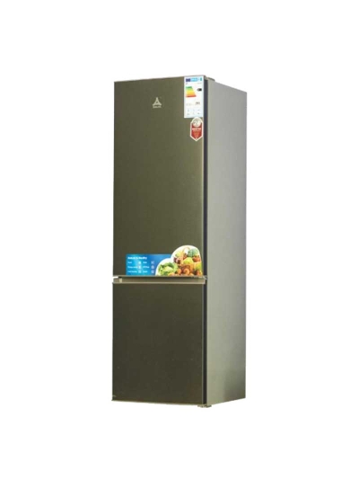 Delta Refrigerator 273L 2 Door Defrost Bottom Freezer Combi Inox DRF-358.I
