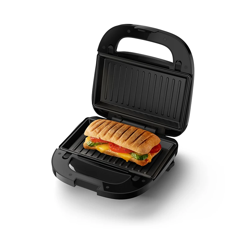 Philips 3in1 Sandwich, Panini & Waffle Maker 5000 Series 750W with Removable Nonstick Plates HD2350/80 - Image 6