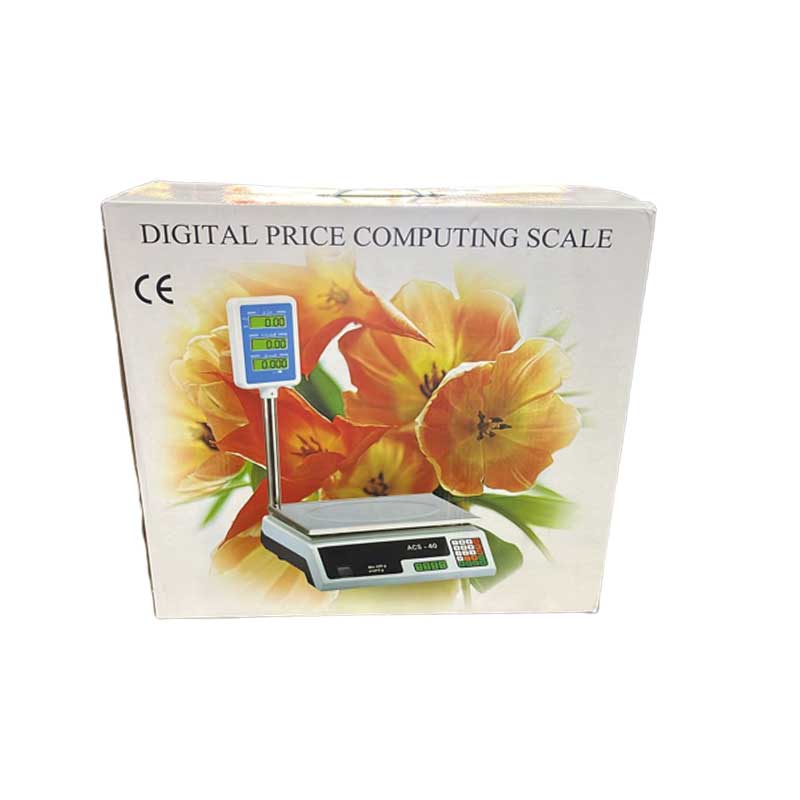 Commercial Electronic Digital Price Computing Platform Scale 200g - 40kg ACS-40 - Image 3