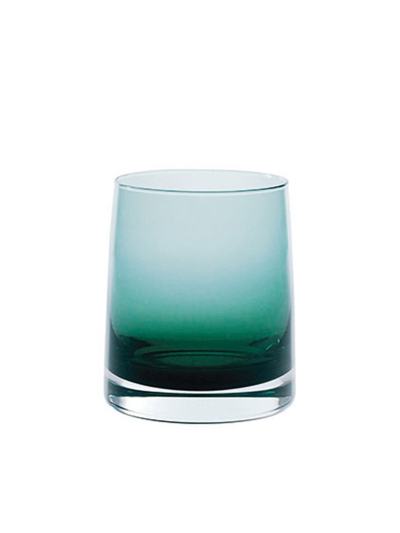 Ocean Glass 6pcs Contempo Dark Green 430ml Rock 41V0001 Hand Made Glass