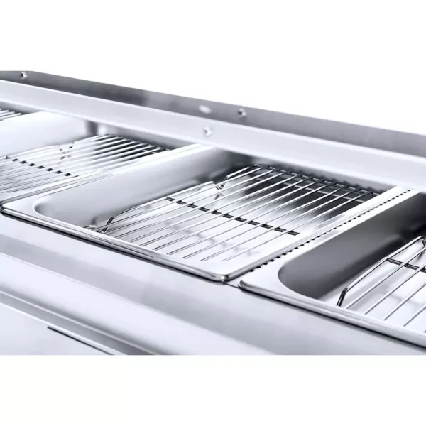 Commercial Food Warmer Counter Top Display 0.75KW HW-1P - Image 4