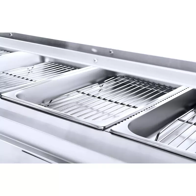 Commercial Food Warmer Counter Top Display 0.75KW HW-1P - Image 4