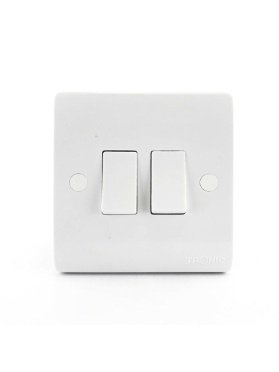 Tronic 2 Gang 2 Way Switch Standard