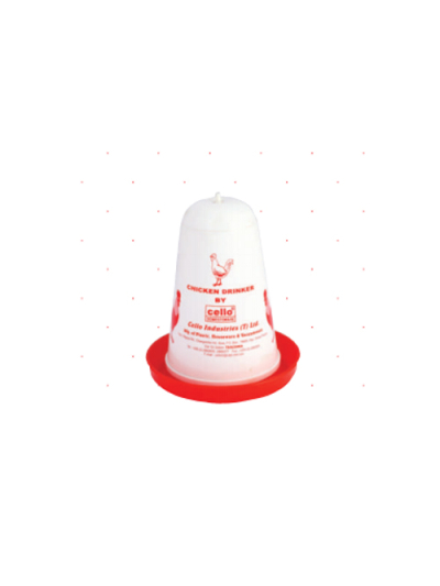 Cello Chicken Drinker Small Multi-Color (Pack of 3)