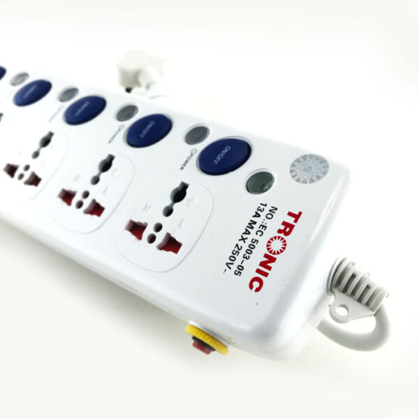 Tronic Universal Extension Socket 5 Way - Image 2