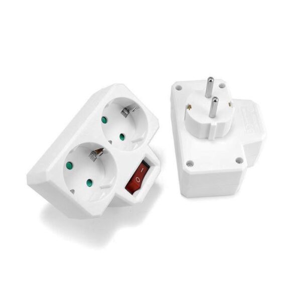 Tronic Power Strip With Switch 1-2 WAY EU Plug 2 Pin - Image 3