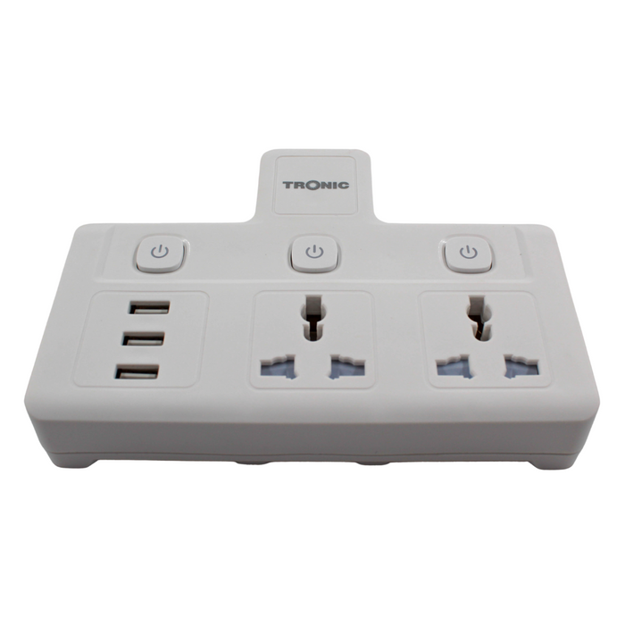 Tronic Multi Socket Adaptor With USB - Image 4