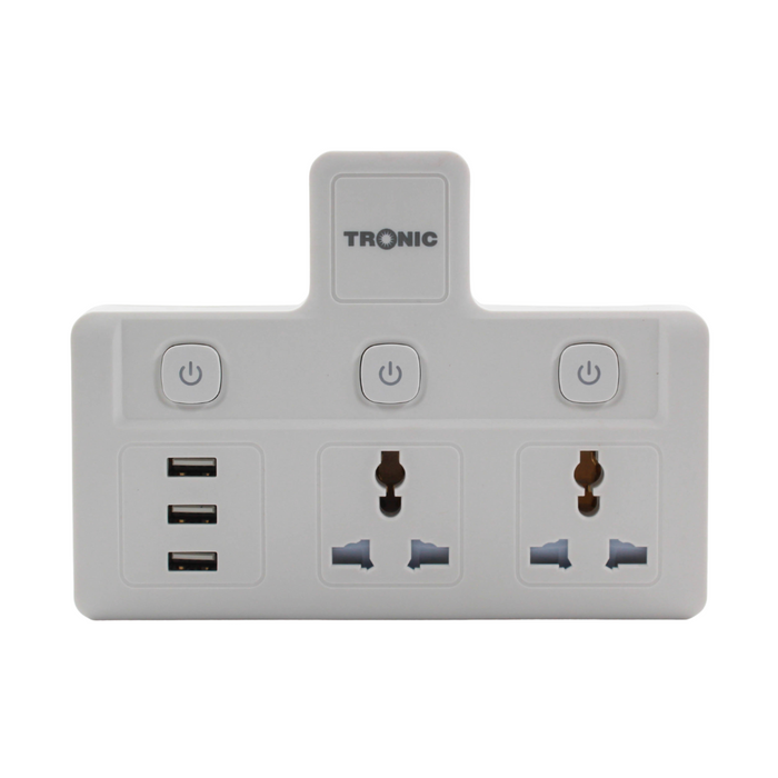 Tronic Multi Socket Adaptor With USB - Image 5