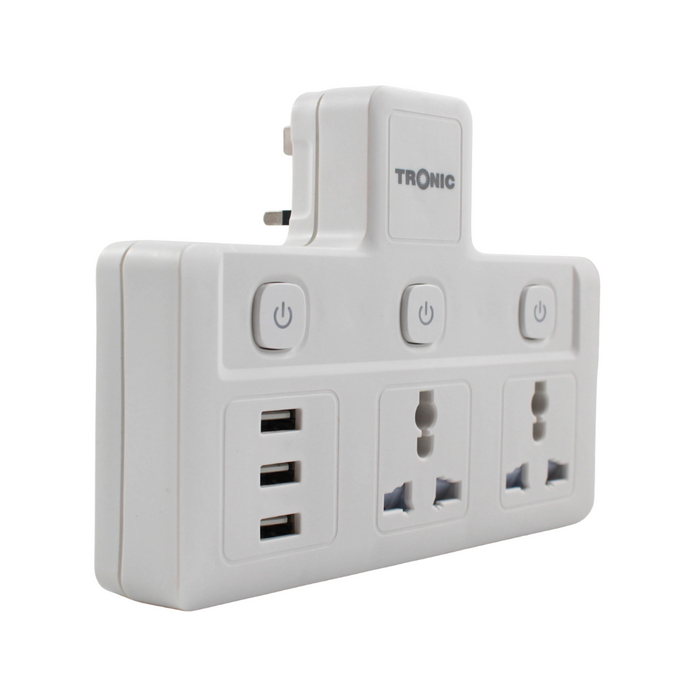 Tronic Multi Socket Adaptor With USB - Image 3