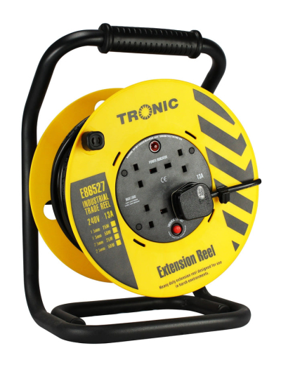 Tronic Extension Reel 25 Meter 2.5mm 3 Core